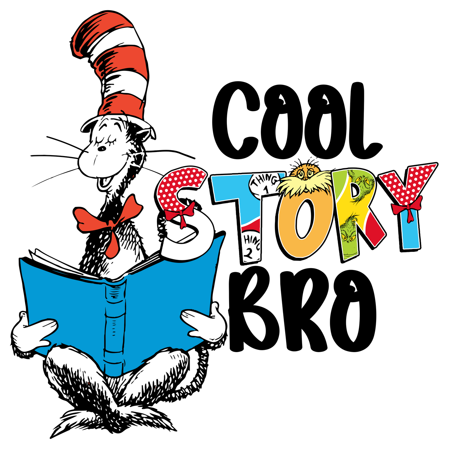 DTF Prints Dr Suess