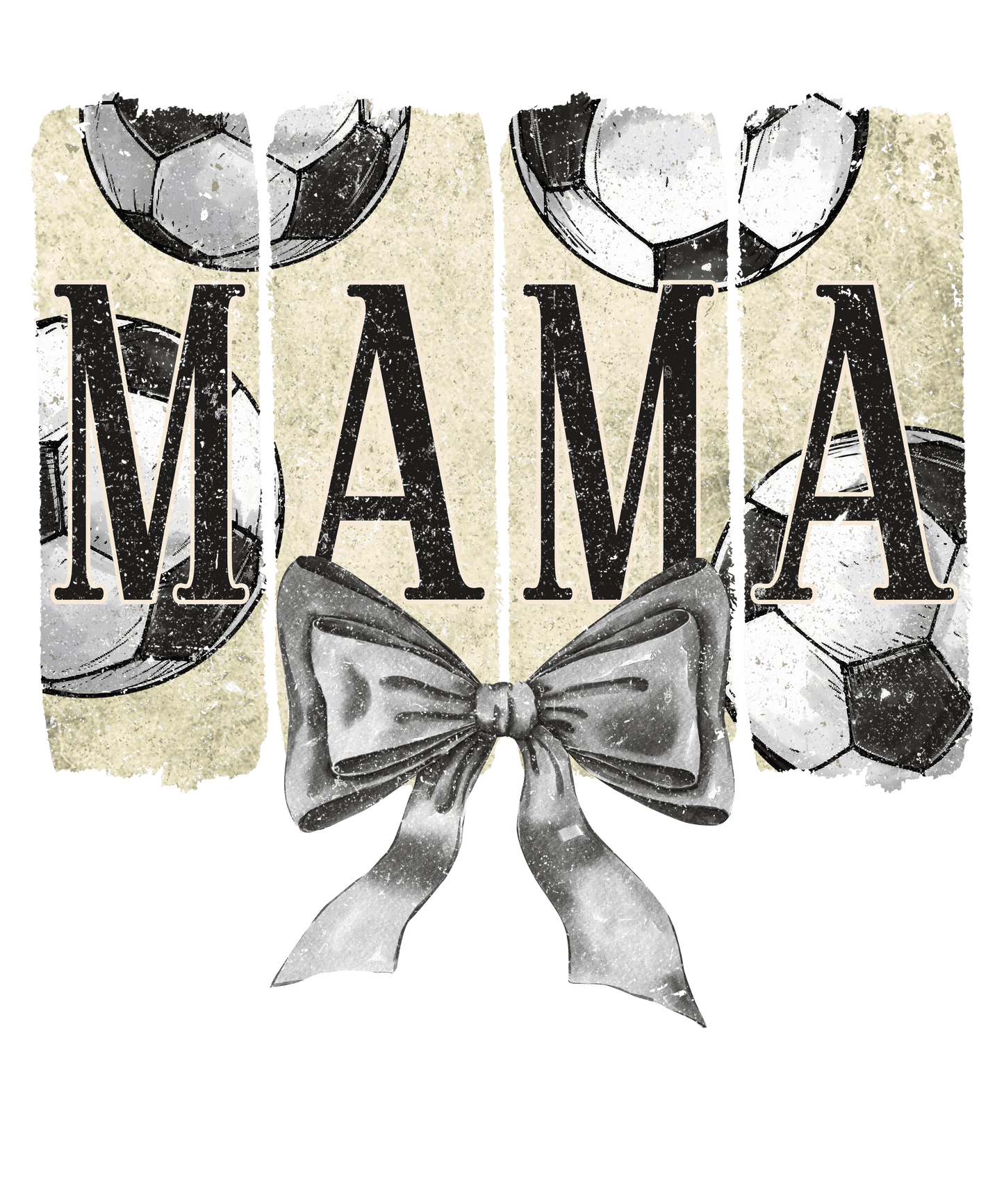 Soccer Mama Bow DTF