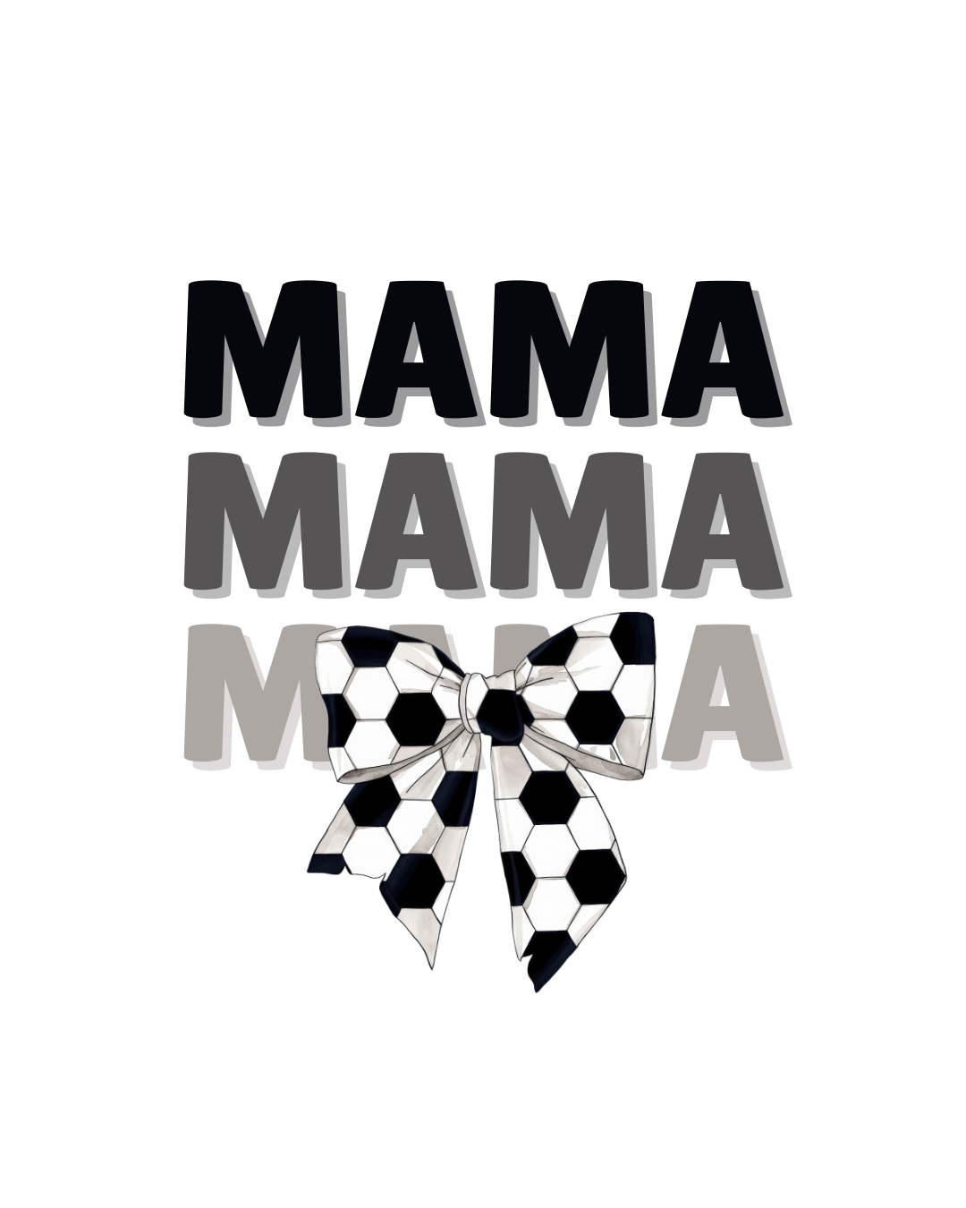 Soccer Mama Bow DTF 2