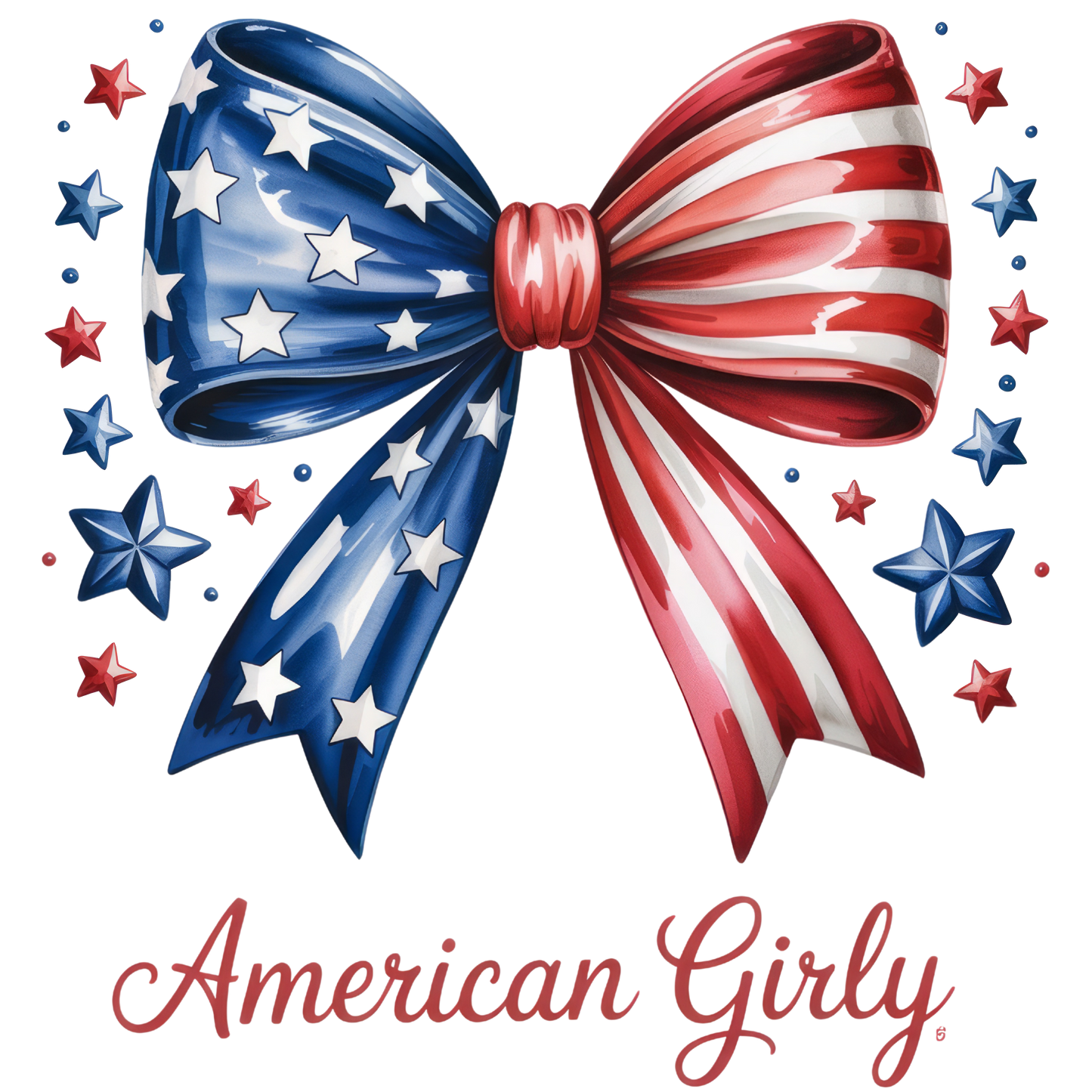 American Girly DTF Print