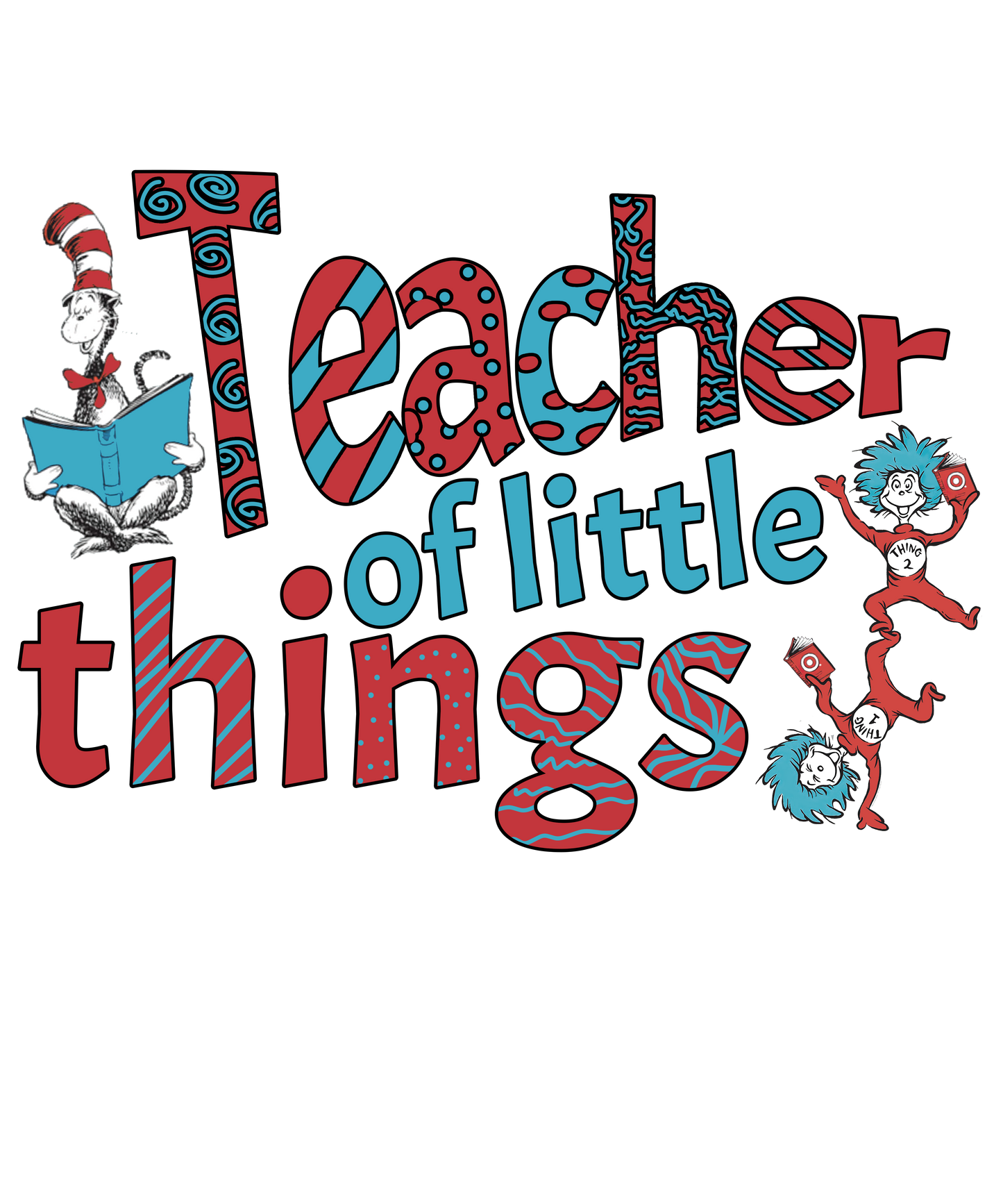 DTF Prints Dr Suess