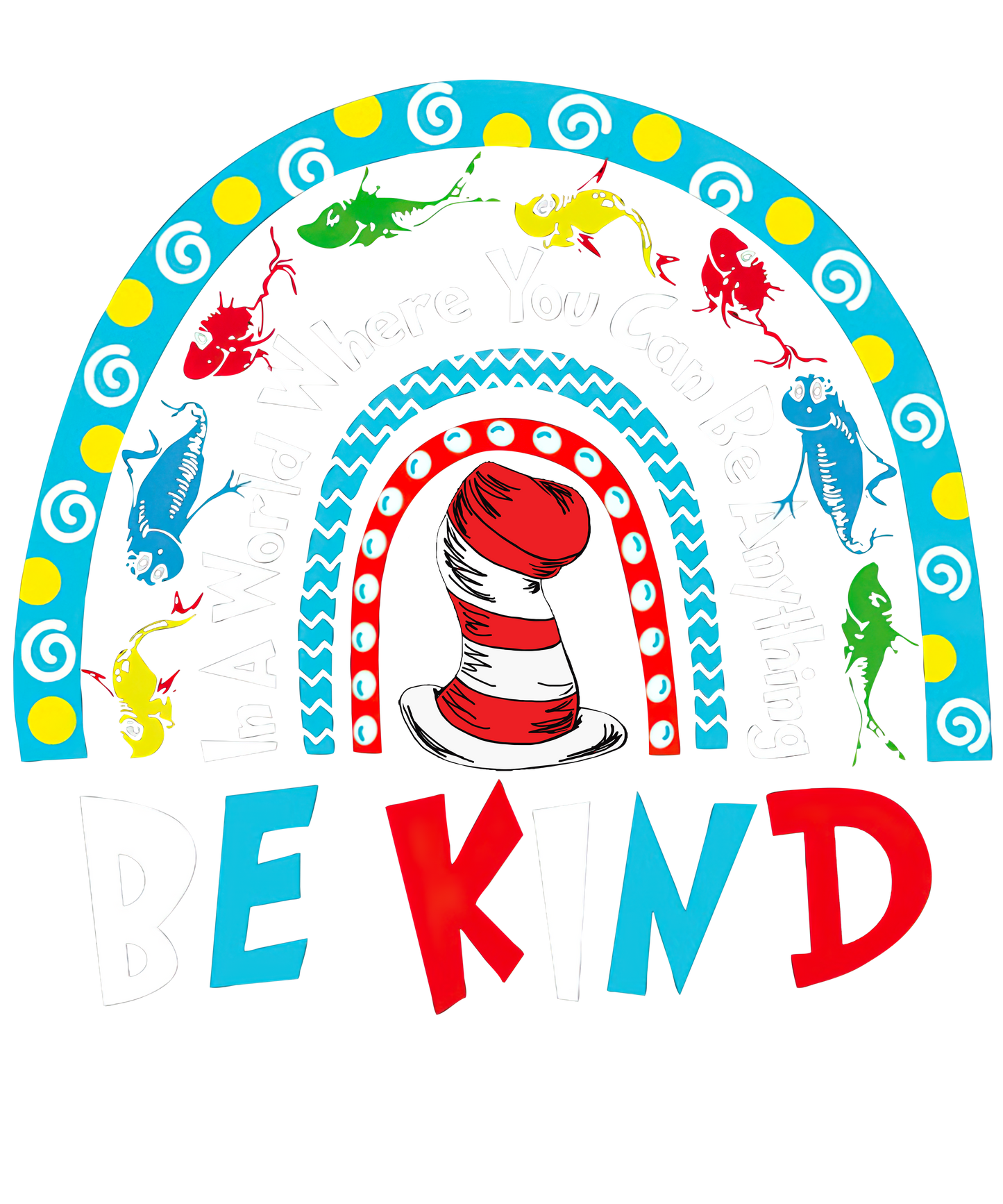 DTF Prints Dr Suess