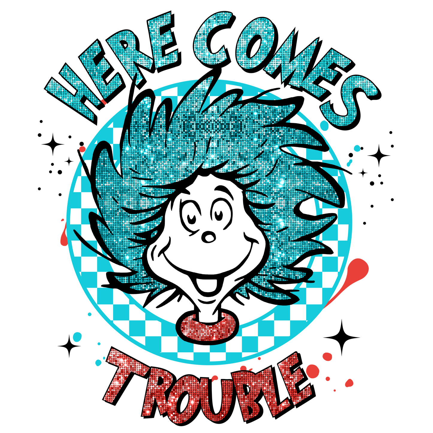 DTF Prints Dr Suess