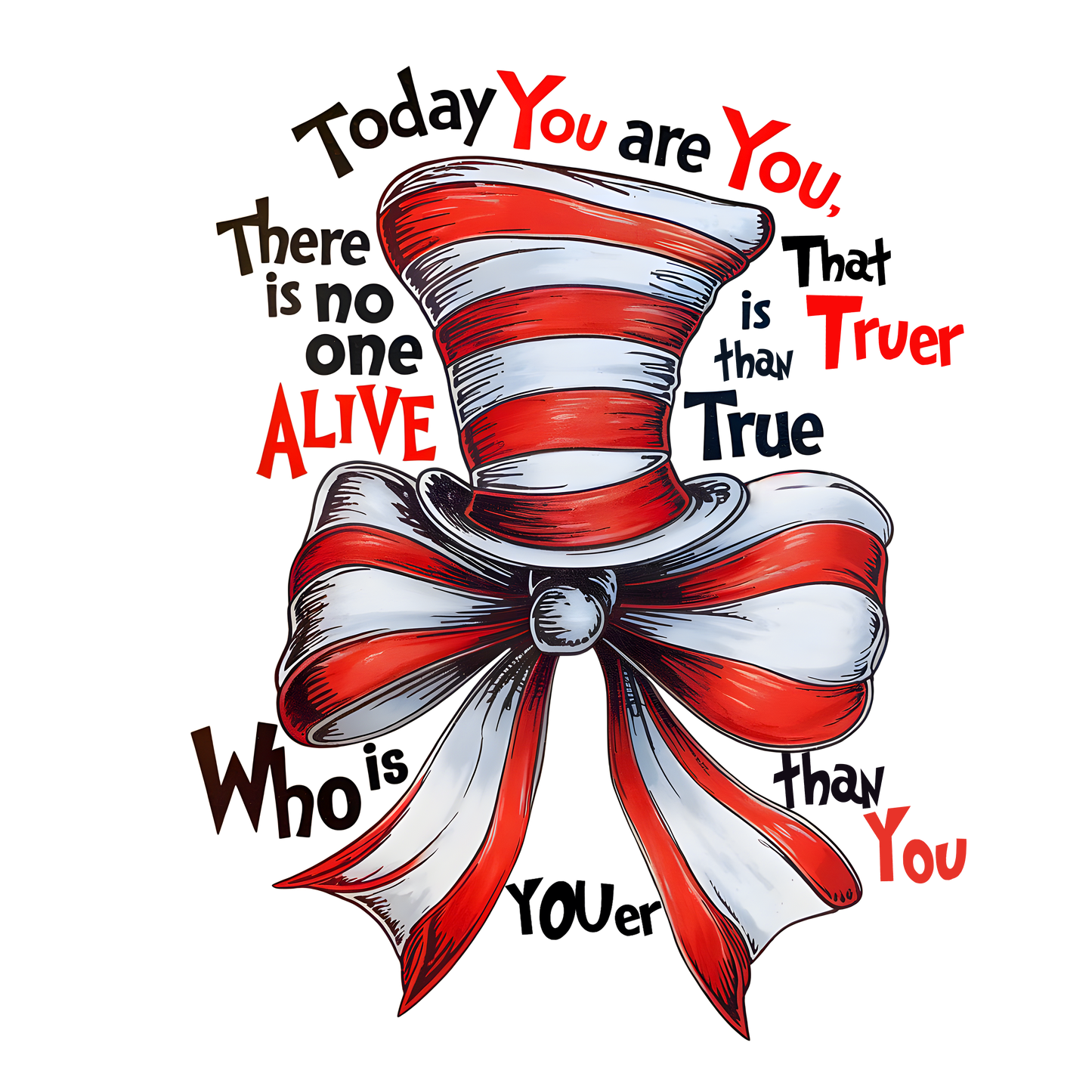 DTF Prints Dr Suess