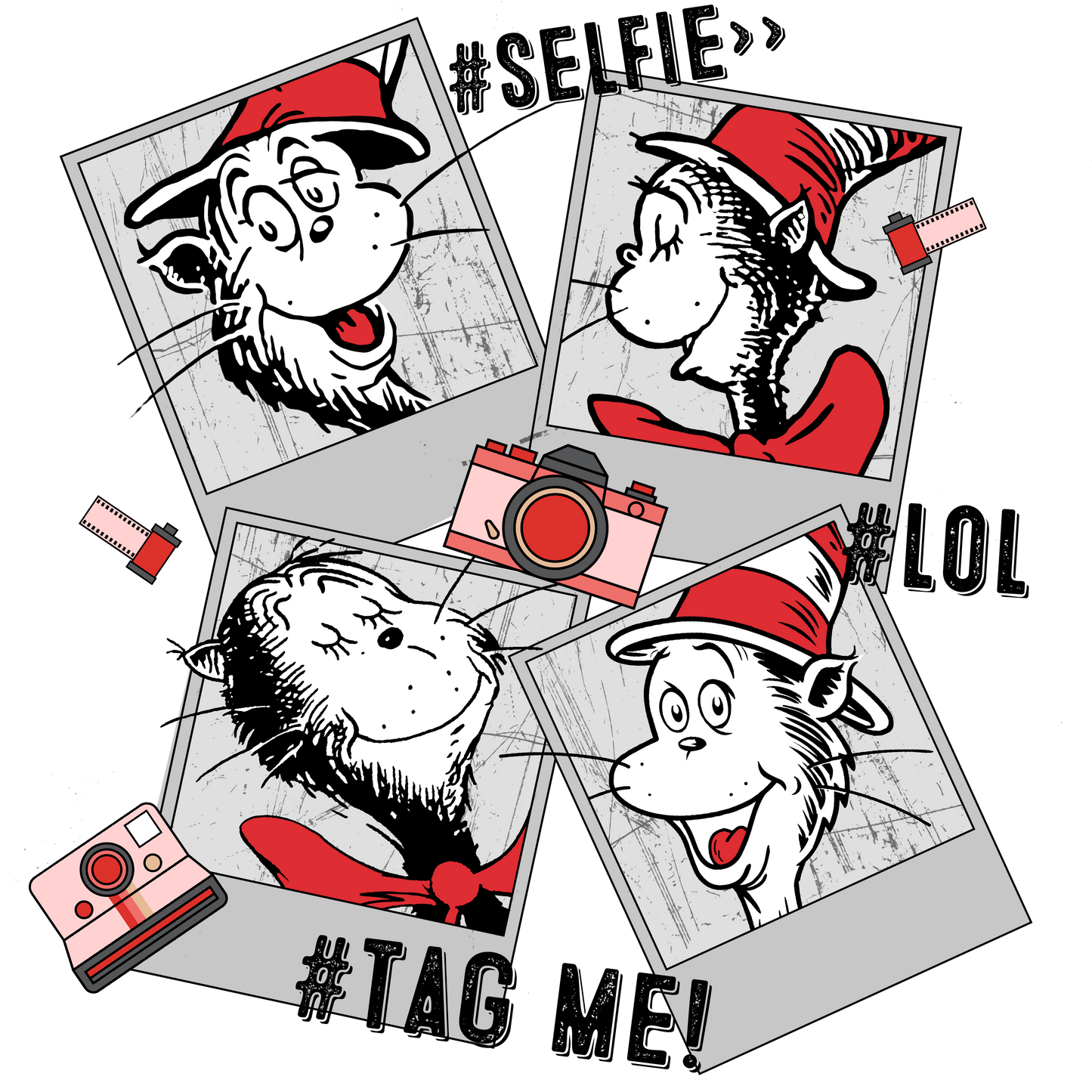 DTF Prints Dr Suess