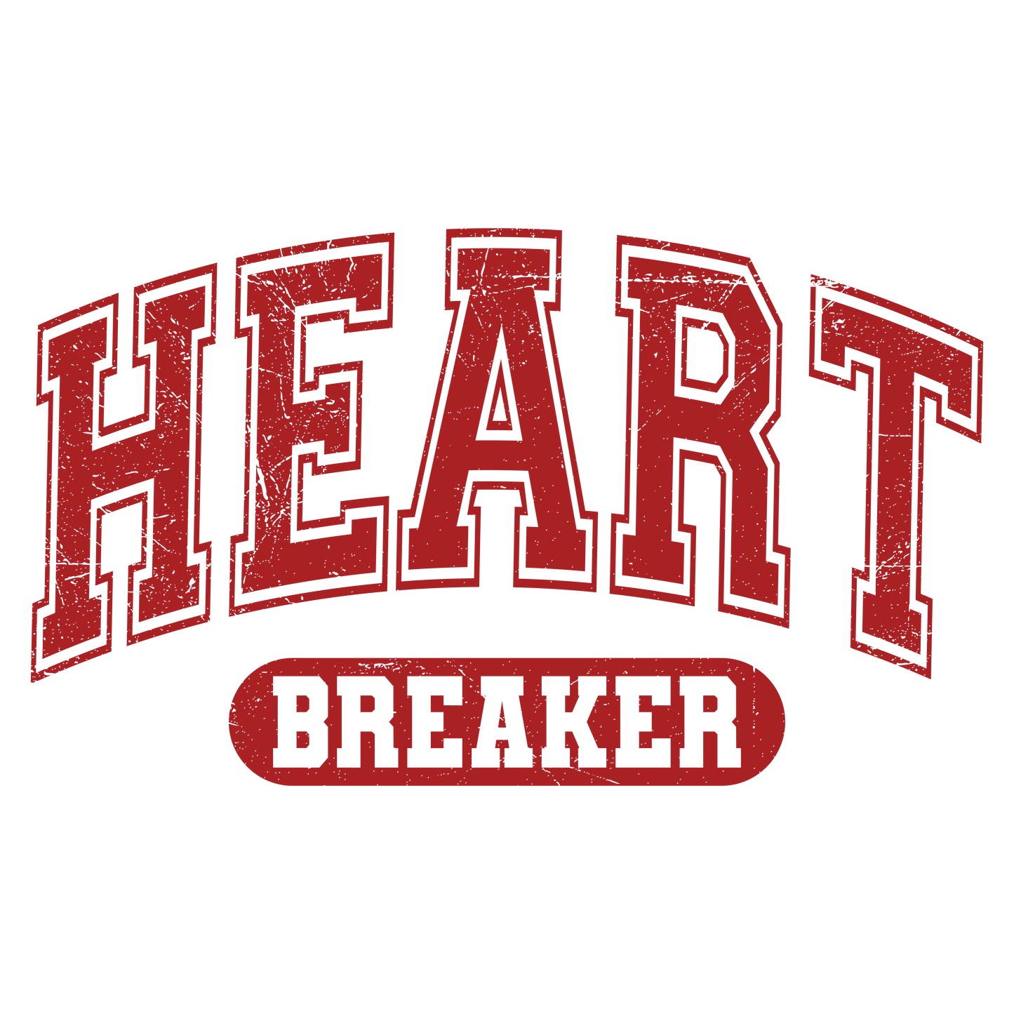 Heart Breaker DTF print