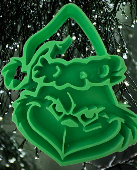 Grinch cookie cutter