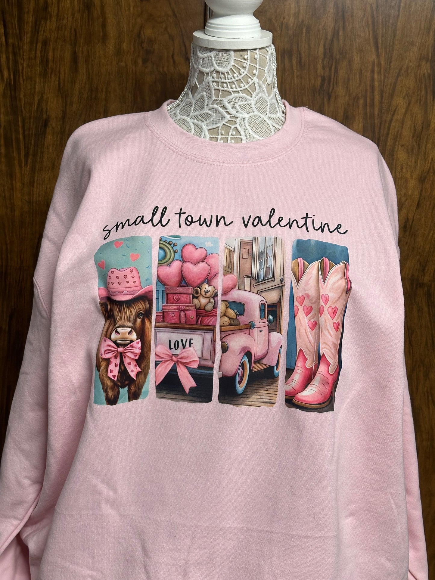 Small Town Valentine Sweatshirt