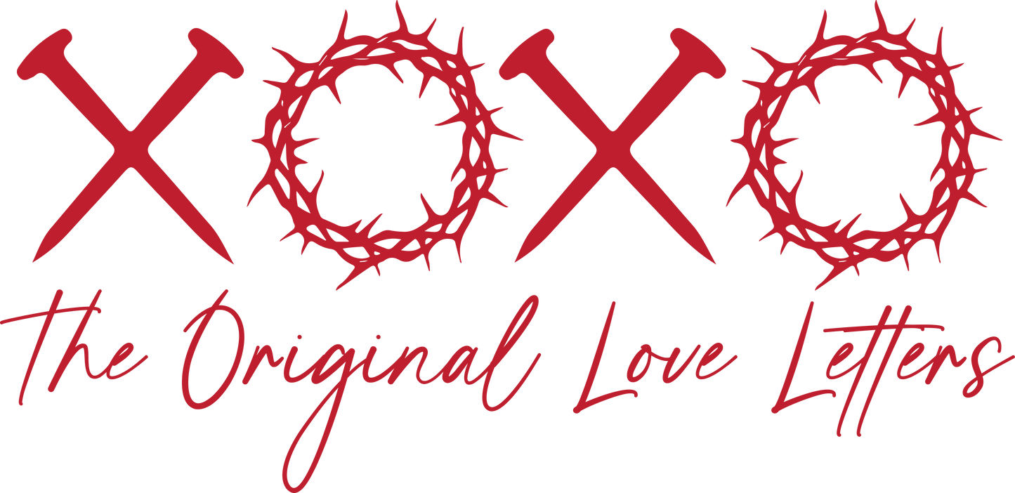 XOXO The Original Love Letters DTF Prints