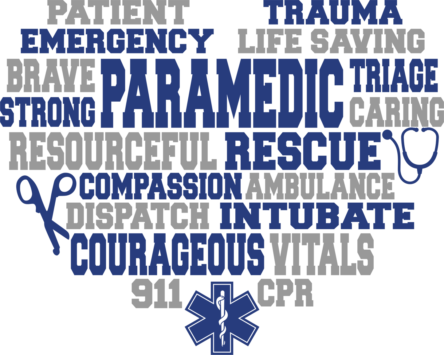 Paramedic DTF Prints