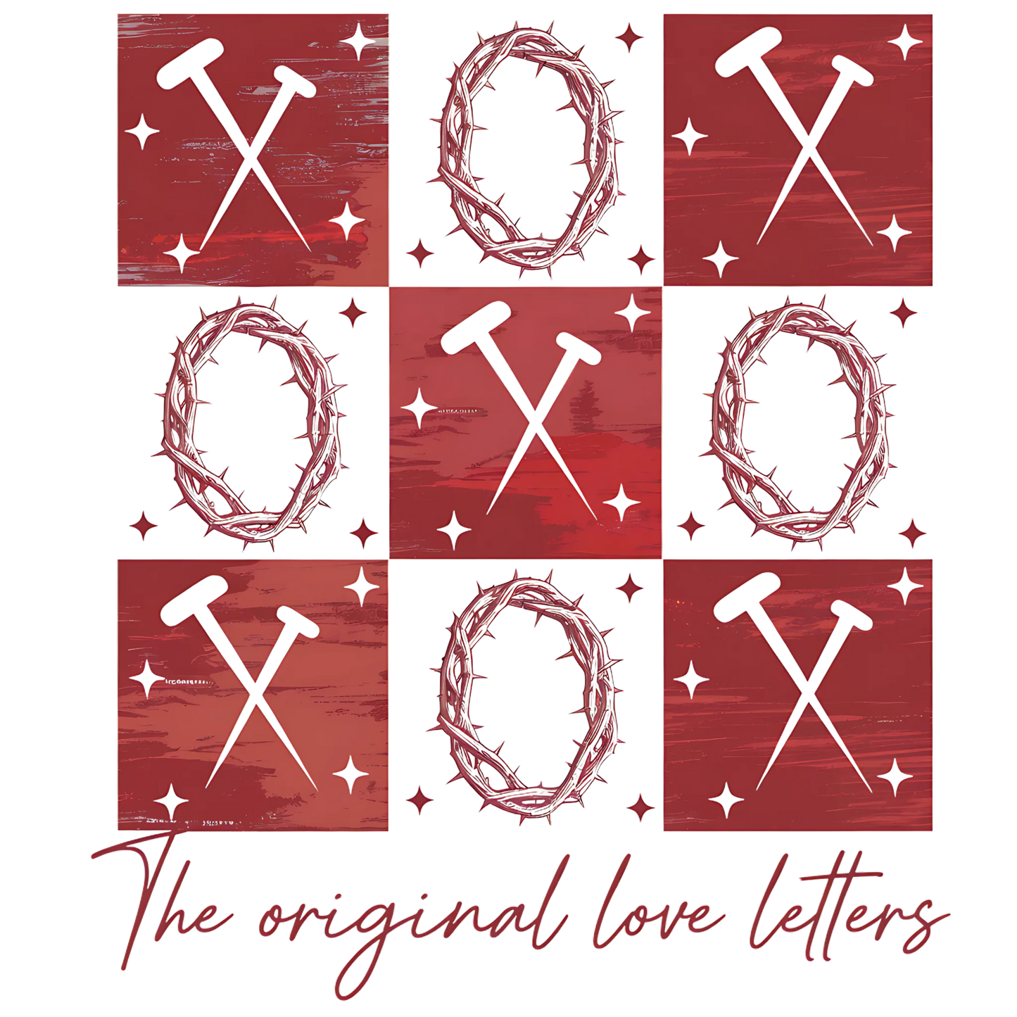 XOXO The Original Love Letters DTF Prints