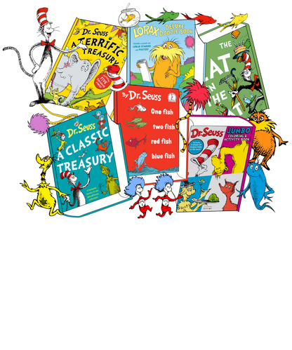 DTF Prints Dr Suess
