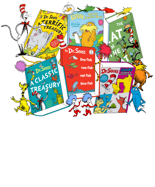DTF Prints Dr Suess