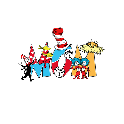 DTF Prints Dr Suess