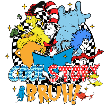 DTF Prints Dr Suess
