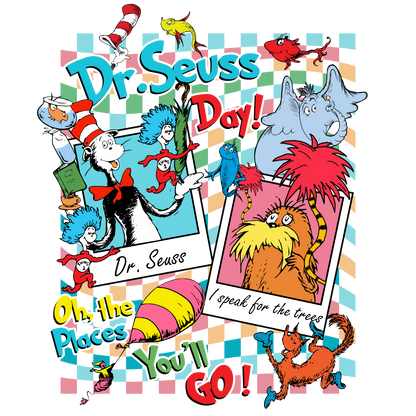 DTF Prints Dr Suess