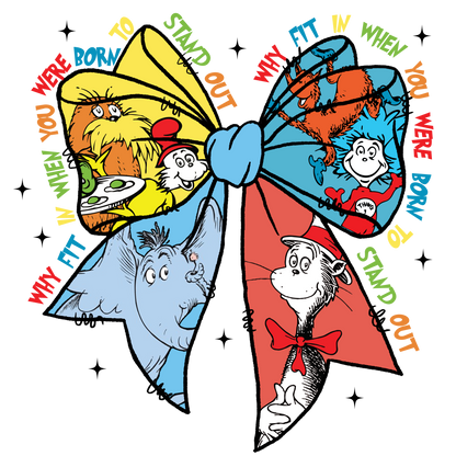DTF Prints Dr Suess