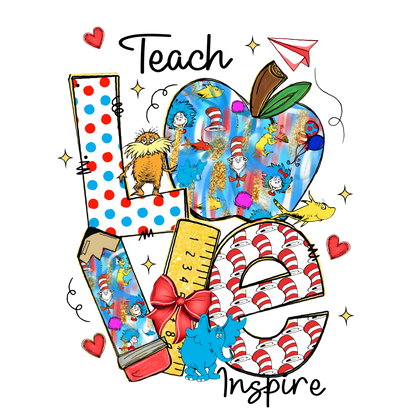 DTF Prints Dr Suess