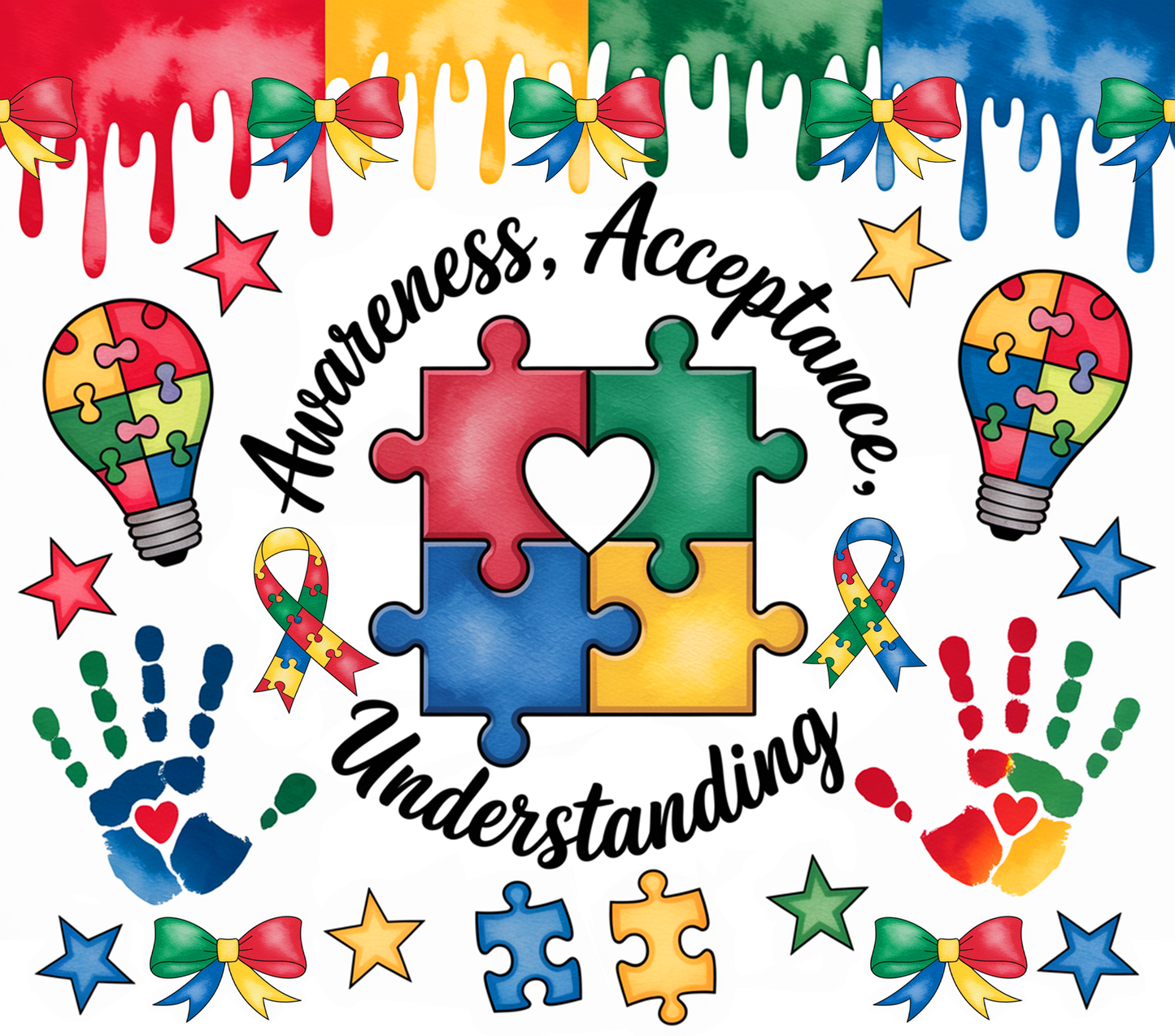Autism Awareness Tumblers