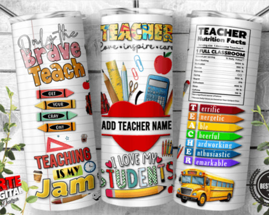 Teacher Tumbler
