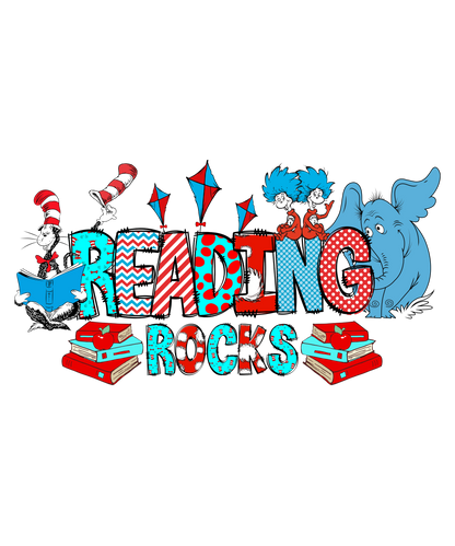 DTF Prints Dr Suess