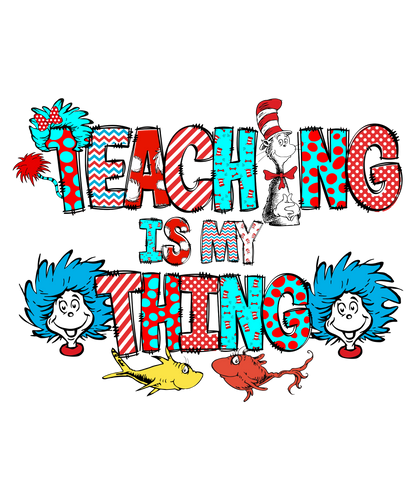 DTF Prints Dr Suess