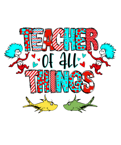 DTF Prints Dr Suess