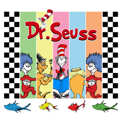 DTF Prints Dr Suess