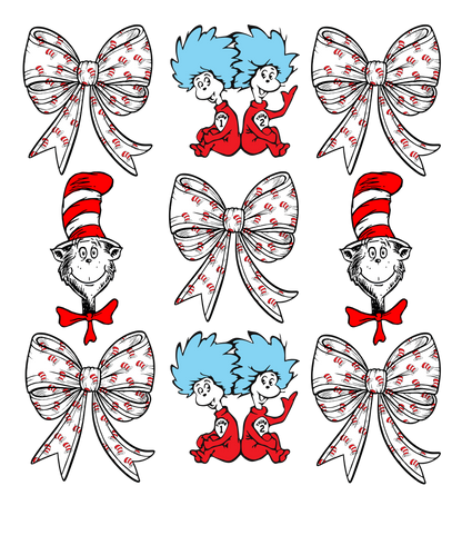 DTF Prints Dr Suess