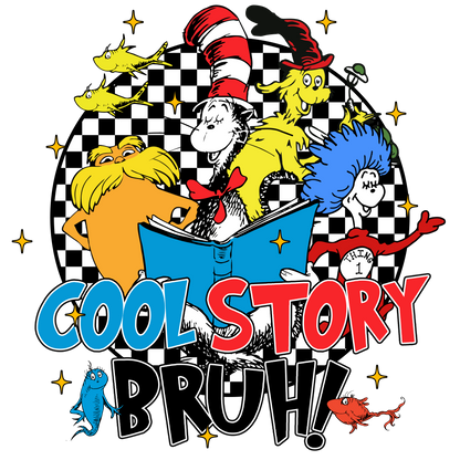 DTF Prints Dr Suess