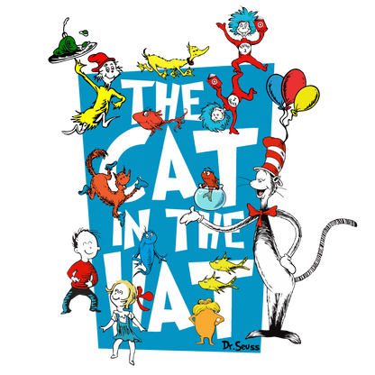 DTF Prints Dr Suess