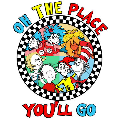 DTF Prints Dr Suess