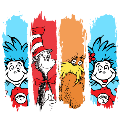 DTF Prints Dr Suess