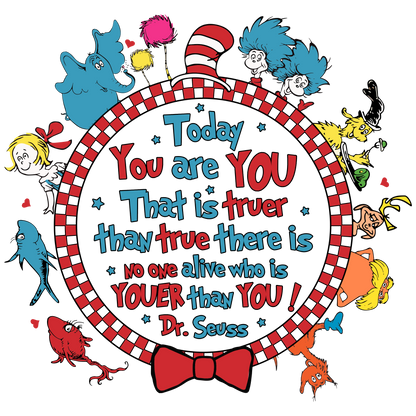 DTF Prints Dr Suess