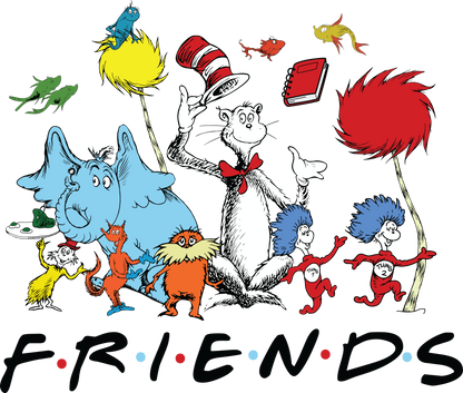 DTF Prints Dr Suess