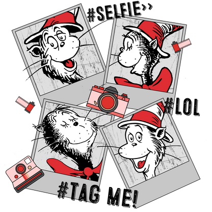 DTF Prints Dr Suess