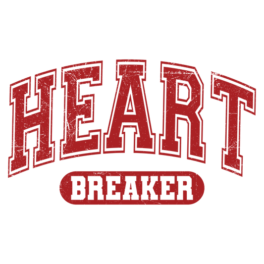 Heart Breaker DTF print