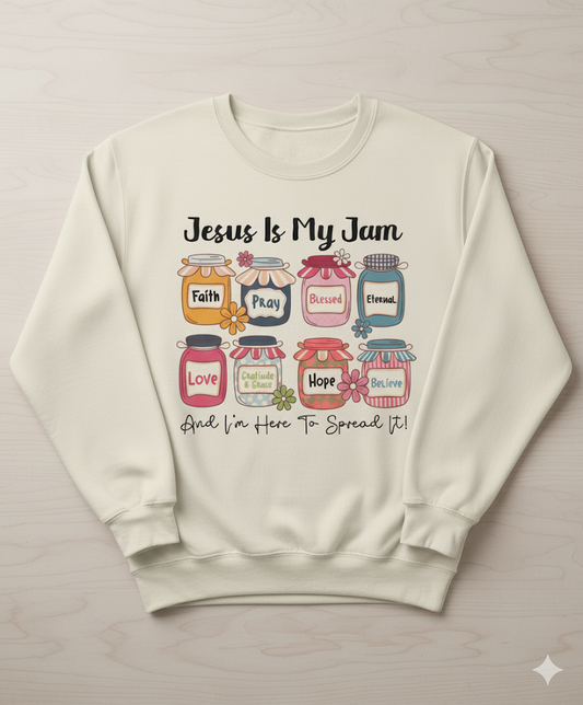 Jesus is my Jam Sweatshirt