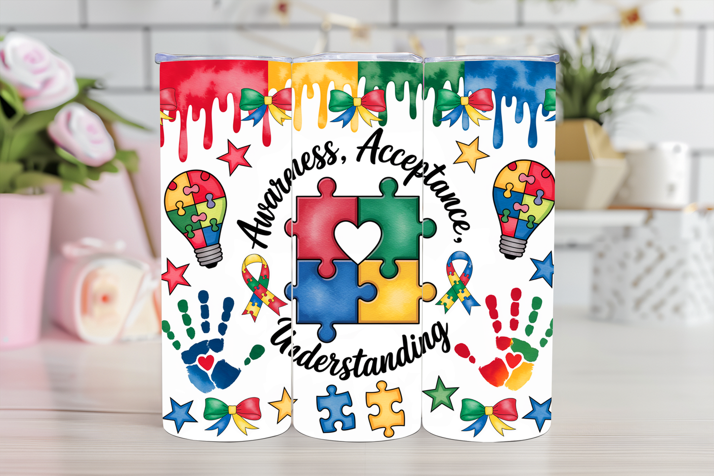 Autism Awareness Tumblers