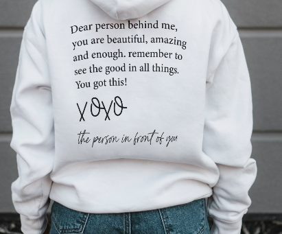 Dear Person Behind Me