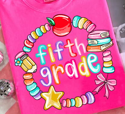 Pre-K - Fifth Grade Candy Necklace t-shirt (Copy)