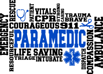 Paramedic DTF Prints