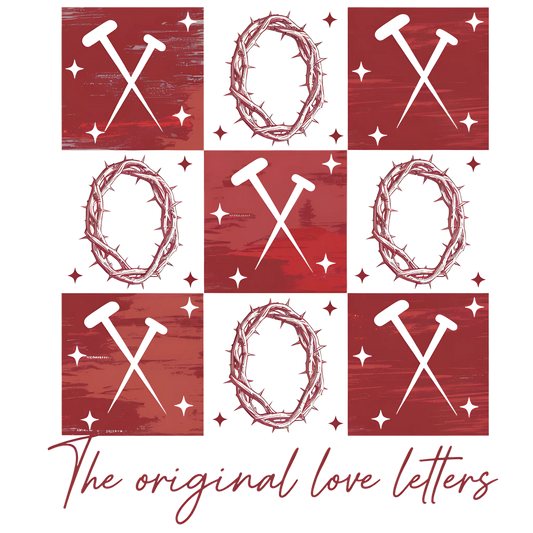 XOXO The Original Love Letters DTF Prints